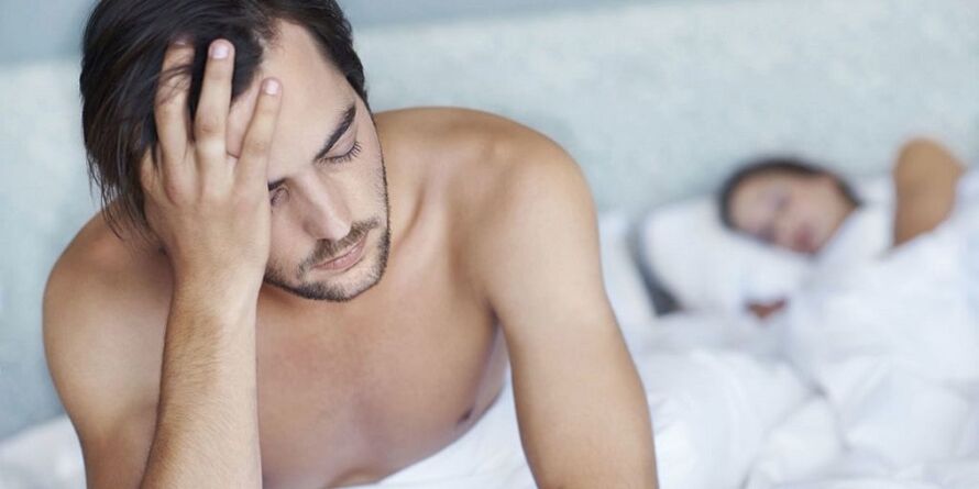 Abnahme der sexuellen Aktivität bei Männern mit Prostatitis