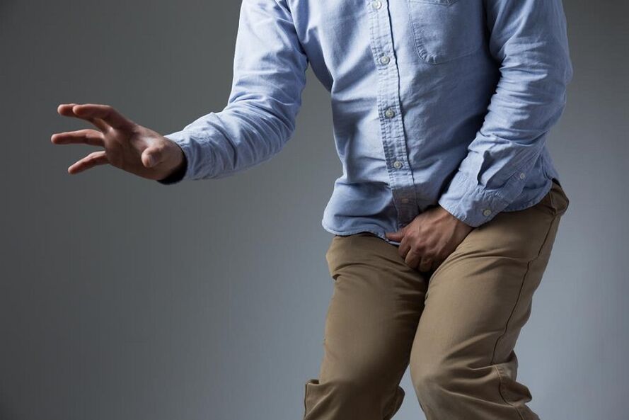 Leistenschmerzen als Symptom für Prostatitis