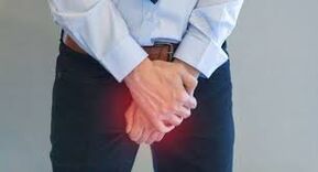 Symptome einer Prostatitis